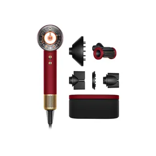 Dyson Supersonic Nural™ sèche-cheveux - Cheveux raides à ondulés (Rouge velours et or.)