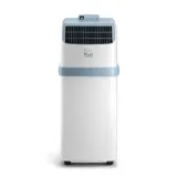 De'Longhi Pinguino Compact ES72 YOUNG, Modèle 2022, Climatiseur Mobile Silencieux, 8.300 BTU/h, 2,1 kW, 60m3, Gaz R290, Fonction Déshumidificateur, 24 Heures Timer, Classe Énergétique A, Blanc