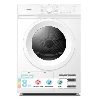 COMFEE' Sèche linge Pompe à Chaleur 8KG Classe D Smart dry CD08EHP05W