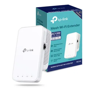 TP-Link Répéteur WiFi Puissant 1200 Mbps, Port Gigabit, RE330