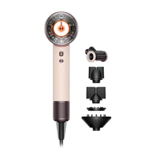 Dyson Supersonic Nural™ sèche‑cheveux Straight+Wavy – séchage rapide et intelligent sans dommages causés par la chaleur, ajustement automatique de température, inclus 5 accessoires intelligents
