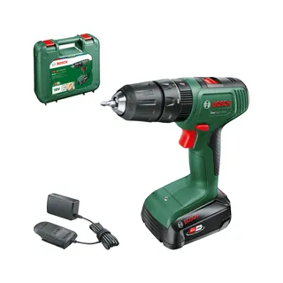 Bosch Perceuse-visseuse à percussion sans fil EasyImpact 18V-40 (1 batterie 2,0 Ah, système 18 V, dans coffret de transport)