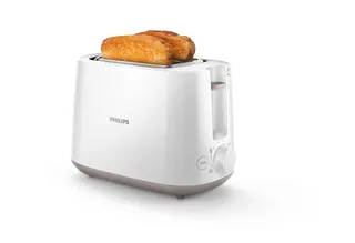 Philips Grille-pain Daily, 2 fentes larges, 8 réglages, 830W, Blanc
