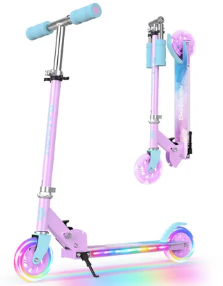 BELEEV V1Plus Trottinette Enfant 3 à 12 Ans, Pliable Trotinette à 2 Roues