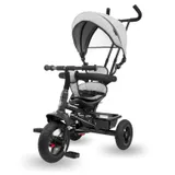 HyperMotion Tricycle Bébé Évolutif 3-en-1 - Tricycle Enfant 1-4 Ans avec Guidon Parental, Siège Pivotant 360°, Charge Max 20 kg - pour Filles et Garçons