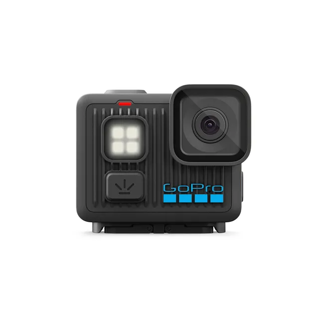 GoPro LIT Hero - Caméra d'action légère, compacte et étanche avec éclairage intégré, vidéo Ultra HD 4K60, Photo 12 MP, écran Tactile, stabilisation HyperSmooth