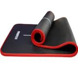 PROIRON Tapis de Yoga Epais 10MM, Antidérapant Tapis d'exercice Fitness, Tapis de Gymnastique pour Yoga Pilates Gym Exercices Sport Camping Voyage, en Mousse NBR/respecte la Peau, Noir