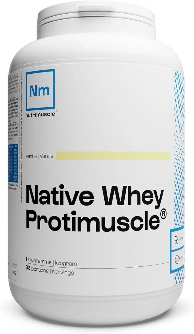 Nutrimuscle Whey Native Protimuscle 1 Kg Vanille