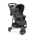 hauck Poussette Compacte 3 Roues Citi Neo II, dès Naissance jusqu'à 22 kg, Pliable à 1 Main, Inclinable, Légère 7,3 kg, Porte-Gobelet, Grand Panier 3 kg, Noir