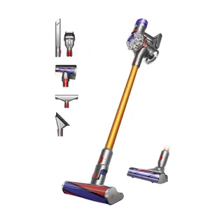 Dyson V8 Absolute Aspirateur sans Fil, 115 AW, Jusqu’à 40 Min d’autonomie, Brosse Motorbar Anti-enchevêtrement, élimine Les Poils d’Animaux, tête Fluffy, aspirateur à Main et Sol