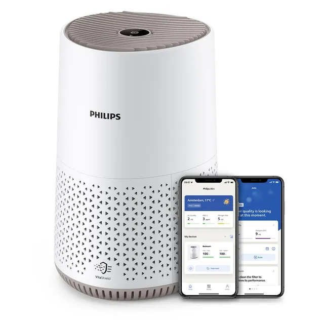 Philips Purificateur d'air connecté 600i, jusqu’à 44 m², 19dB(A)*, Blanc