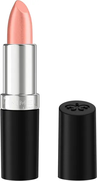 Rimmel Lasting Finish Rouge à lèvres 206 Pink-Key-Promise, finition satinée crémeuse, tenue longue durée 8 heures, formule confortable, pigment riche