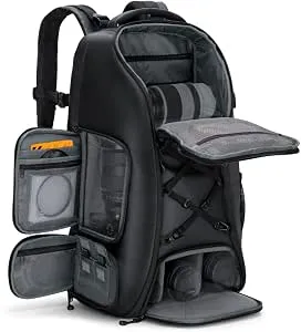 K&F CONCEPT Sac à Dos pour Appareil Photo 30L