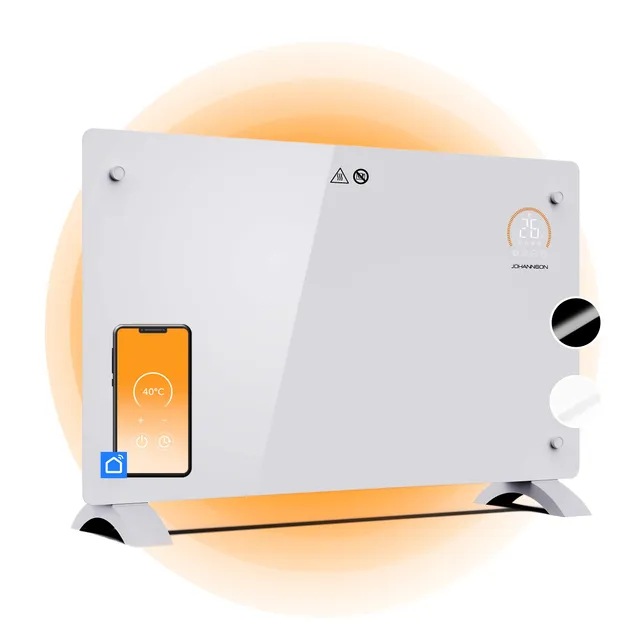 Johannson Radiateur Électrique à Thermostat Aurora 2000w