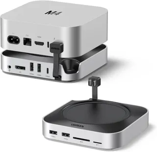 UGREEN Docking Station USB C et Support pour Mac Mini M4,M4 Pro,M5 Pro,M6