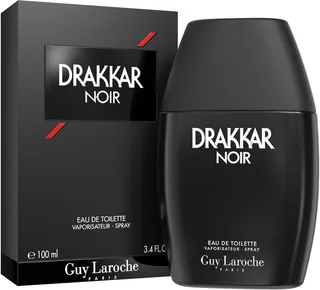 Eau de toilette Guy Laroche Drakkar Noir, vaporisateur pour homme, 100 ml, après-rasage, produit officiellement autorisé