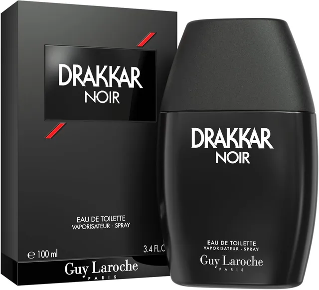 Eau de toilette Guy Laroche Drakkar Noir, vaporisateur pour homme, 100 ml, après-rasage, produit officiellement autorisé