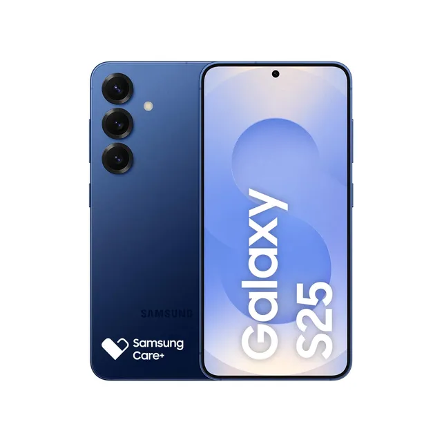 Samsung Galaxy S25 5G, 256 Go, 12 Go de RAM, Triple Appareil Photo 50+12+10, Grand écran de 6,2", Bleu Marine – dans ce modèle de 256 Go, Vous Obtenez Deux Fois la mémoire pour Le même Prix de 128 Go