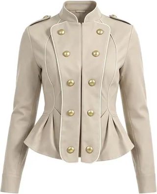Veste Femme Polyvalente, Blouson Léger pour Printemps Automne Sorties