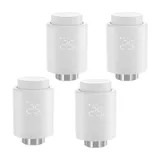 SONOFF ZigBee 3.0 Vanne Thermostatique Radiateur, Thermostatique Connectée et Intelligente,Contrôle Vocal, Détection de Fenêtre, Compatible avec Alexa/Home Assistant, Requiert Le Hub Zigbee (4 Pack)
