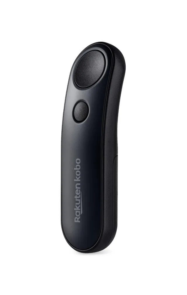 Kobo Télécommande | Tourne-Page | Compatible avec Les liseuses Kobo | Lecture Mains Libres | Ergonomique | Connexion Bluetooth (Noir)