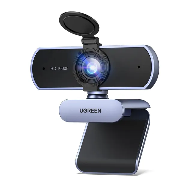UGREEN Webcam Full HD 1080P 30FPS Caméra USB PC Mise au Point Fixe