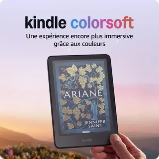 Amazon Kindle Colorsoft 16 Go (modèle 2024) : écran couleur qui révèle les couvertures et le contenu ; surlignez désormais en couleur ; sans publicités (noir)