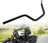 Guidon Moto 22 mm,pour XL 883 XL 1200 Cruiser Bobber-Noir