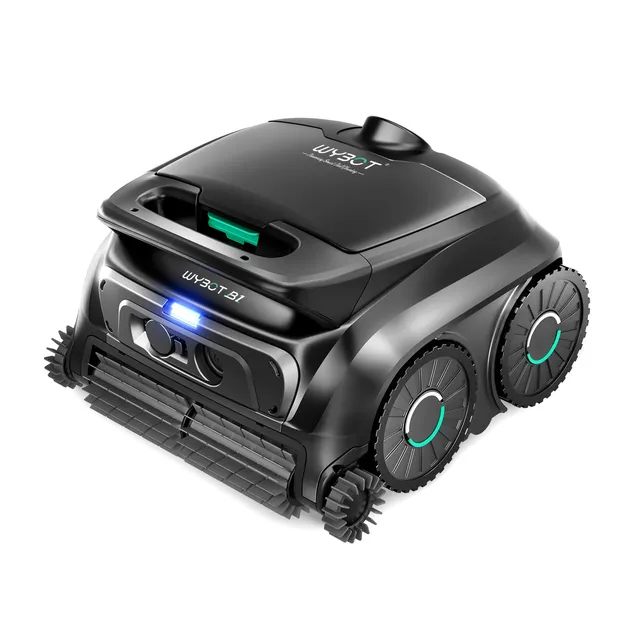 WYBOT B1 Robot de Piscine sans Fil Fond Et Parois 120 Min d'Autonomie