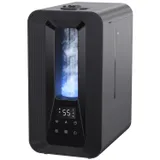 AROEVE Humidificateur d'Air Chambre Top-Fill, 5L Ultrasonique Brume Froide avec Diffuseur Aromes, Hygrostat Intelligent, Veilleuse, 50H/25dB Silencieux pour Bureau Bébé Plantes