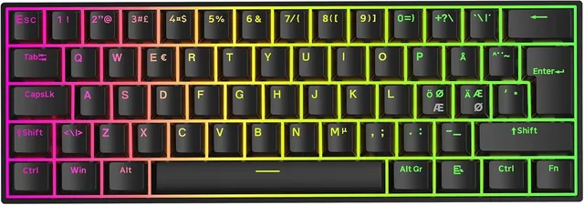 MCHOSE Ace60 Pro ISO-Nordic Magnetic Gaming Keyboard
