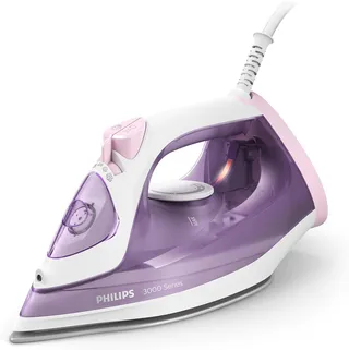 Philips fer à repasser 3000, fer à vapeur 2000W,réservoir 300 ml, Mauve