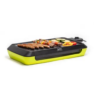 Tefal Colormania Plancha électrique, 2000 W, Revêtement antiadhésif, Jusqu'à 8 personnes, Compatible lave-vaisselle CB660301