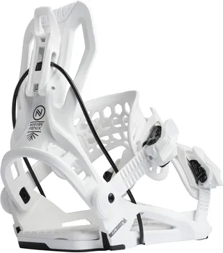 Nidecker Flow Fenix Snowboard Bindings - All-Mountain Mid-Flex Binding with Asym UniBack Base and EVA