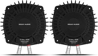 Douk Audio BS-1 Shaker basse 50 W haute puissance – Transducteur tactile – Caisson de basses pour home cinéma, audio de voiture et chaise de jeu immersion par vibration (1 pièce)