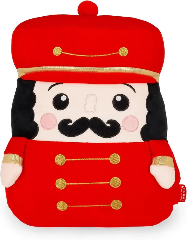 LEGAMI - Coussin Super Soft! Thème Nutcracker, Super Doux, Idée Cadeau, 27x43 cm