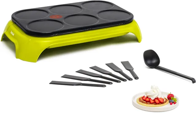 Tefal - Crep'Party Colormania - Crêpière électrique - 6 personnes