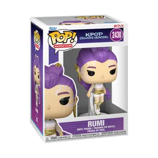 Funko Pop! Animation: Netflix - Kpop Demon Hunters - Rumi - Figurine en Vinyle de Collection - Idée Cadeau - Produit Officiel - Jouets pour Enfants et Adultes - Figurine modèle pour collectionneurs