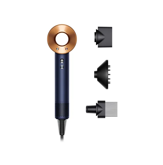 Dyson Supersonic™ sèche‑cheveux Curly+Coily – séchage rapide sans chaleur extrême – contrôle intelligent de la température – inclus 3 accessoires