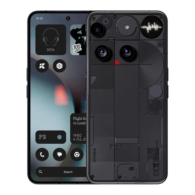 Nothing Phone (3), 16 Go + 512 Go, Snapdragon 8s Gen 4, AMOLED 120 Hz