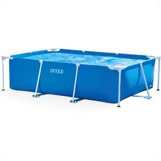 Intex - 28272NP - Piscine Metal Frame Junior rectangulaire Tubulaire (l) 3,00 x (l) 2,00 x (h) 0,75m