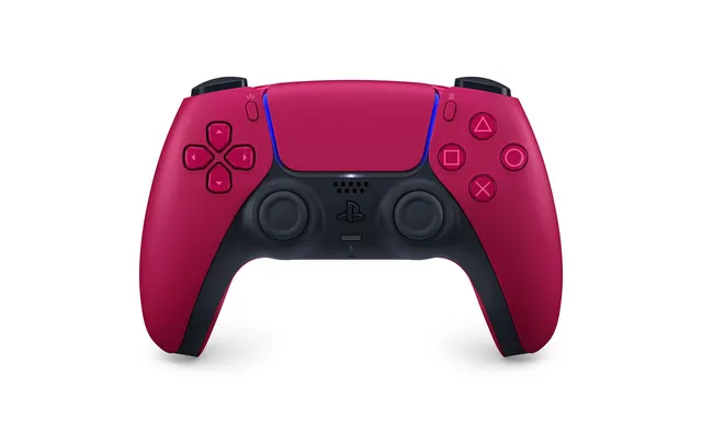 Famido Sony PlayStation 5 Dualsense Controller Cosmic Red Black