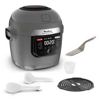 Moulinex - Multicook Fry Multicuiseur et Air Fryer - 6 L - Gris