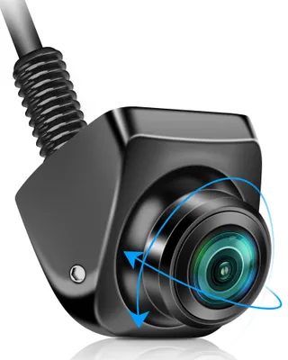 Vtopek Caméra de recul AHD 1080P Caméra de recul pour Voiture 360° Rotation Caméra de Recul Voiture 170° Grand Angle Vision Nocturne IP69 Étanche Caméras de recul universelles NTSC pour Camper