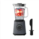 Moulinex - Blender PerfectMix Essential Gris 1200W Bol Verre 2 L