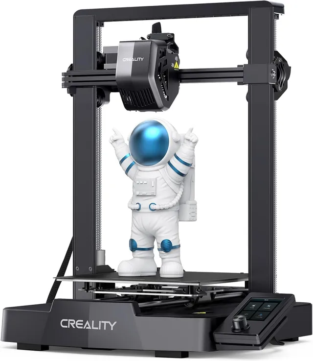 Creality Ender-3 V3 SE 3D Printer - Entry-Level 3D Printer with Automatic Leveling Sprite Direct Extruder, Print Speed 250 mm/s, 220 × 220 × 250 mm Building Space
