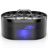 Fontaine à Eau Automatique pour Chat - 2,2L - Distributeur Eau Chat avec LED - Super Silencieuse, Chiens, Plusieurs Animaux de Compagnie