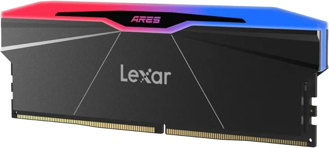 Lexar RGB DDR5 RAM 1x24GB 6000MHz CL28 Desktop Memory UDIMM 288 Pin High Performance Gaming PC Memory for AMD EXPO, IA, DRAM Empowered by SK hynix, CL28-36-36-68, 1.4V
