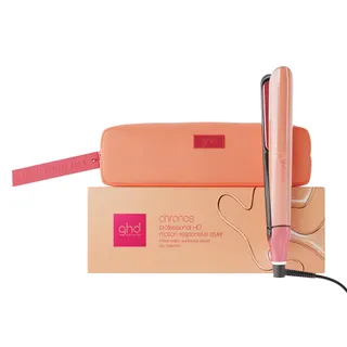 ghd - Lisseur cheveux ghd Chronos - Fer à lisser professionnel (Pêche acidulée) Collection Jelly - Coiffage 3x plus rapide sans dommage thermique - Brillance, 2x moins de frisottis - Lisseur boucleur