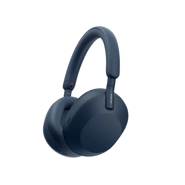 Sony WH-1000XM5 - Casque Bluetooth sans Fil à réduction de Bruit - 30 Heures d'autonomie - Optimisé pour Alexa et Google Assistant Bleu (Reconditionné)